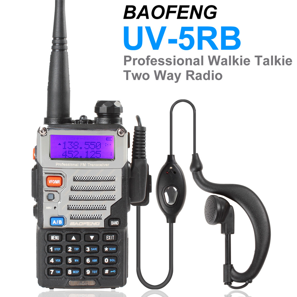Baofeng -5rb - u / v   136 - 174 / 400 - 480  fm-