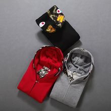 2015 Men’s bape shark hoodies Autumn and spring Fleece hoody bape jacket men windbreake bomber jacket hombre hoodie