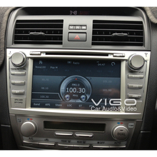 Car Stereo GPS Navigation for Toyota Camry Aurion Auto Multimedia Headunit Sat Nav Autoradio Radio RDS DVD Player Bluetooth A2DP