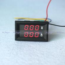 Red LED Digital DC voltmeter ammeter DC 0 100V 100A Voltage Current meter Volt Amp meter