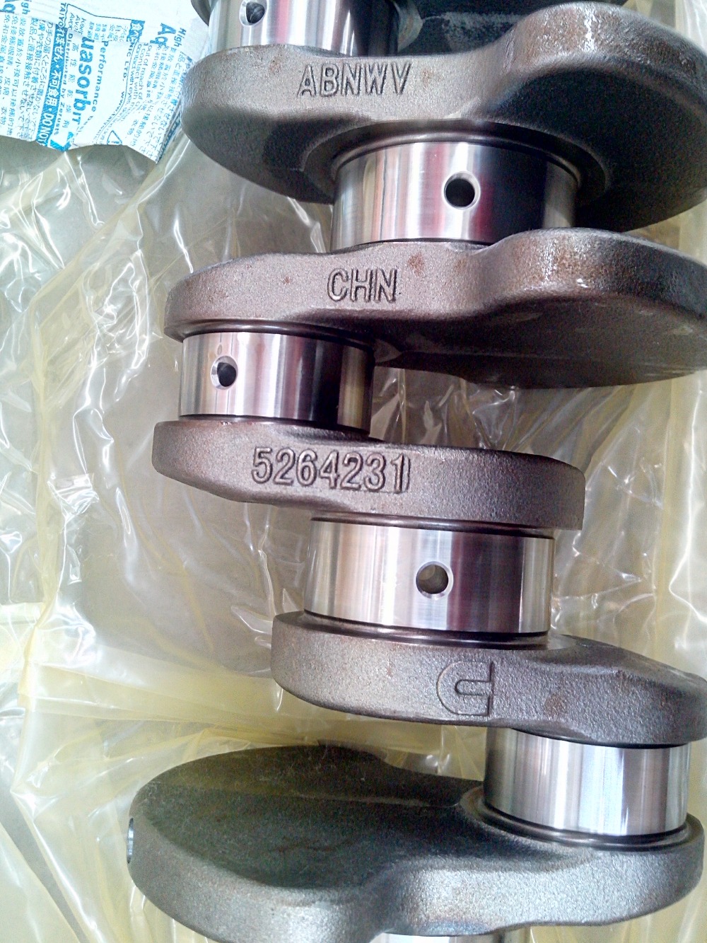 Genuine ISF2 8 forged crankshaft for FOTON engine parts