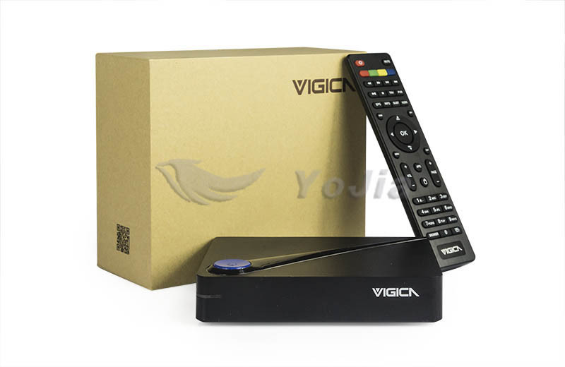1 . VIGICA C100T DVB-T2   Amlogic S805  Cor 1  / 8  Android 4.4 TV Box H.265 KODI wi-fi Dobly