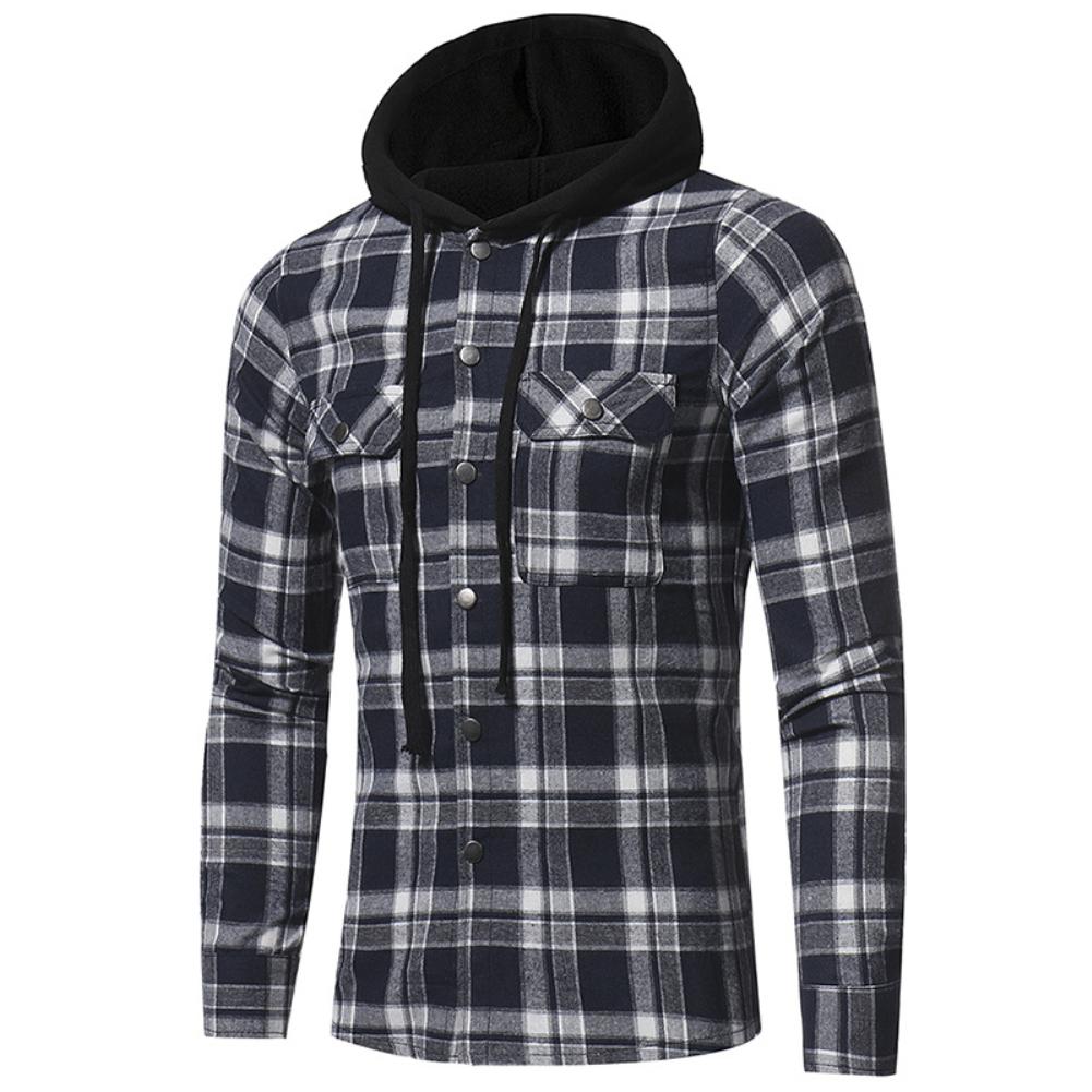 hooded lumberjack shirt