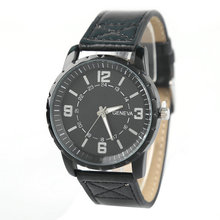 NEW Fashion Men Wristwatches Quartz Men Sports Watches Casual leather Men business Dignty Watch Luxury Brand