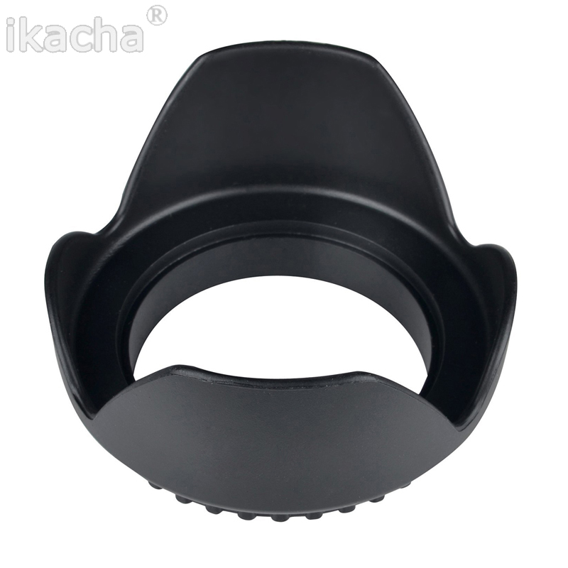 Description Picture 3 of item49mm 52mm 55mm 58mm 62mm 67mm 72mm 77mm 82mm Lens Hood Screw Mount Flower Shape For Canon Hood Lens Camera