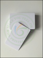 glossy White Blank inkjet printable PVC Card Waterproof plastic ID Card business card no chip for Epson Canon Inkjet printer