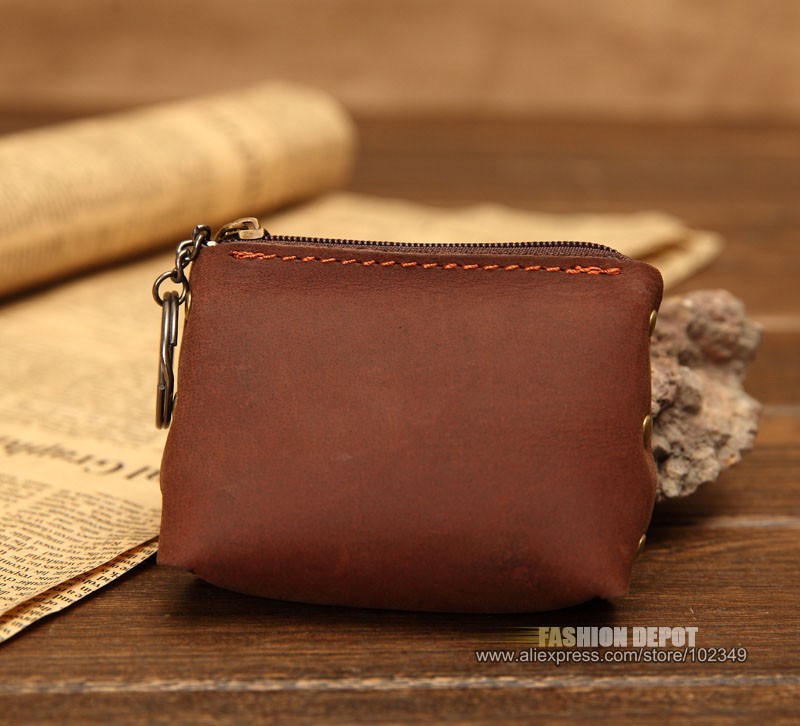 Genuine Leather Coin wallet purse 1016# (1)
