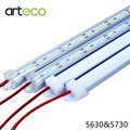 2PCS Lot DC12V LED Bar light 5730 5630 50CM with PC cover LED Rigid light 5730