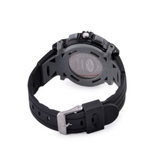 ALIKE A95 Sports 50m Water Resistant Quartz Digital Wrist Watch Black Grey