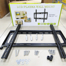 Free Shipping TV Mount Bracket Black Color For 26 To 55 Inch LED LCD Television HDTV Flat Panel Wall Install Universal Using