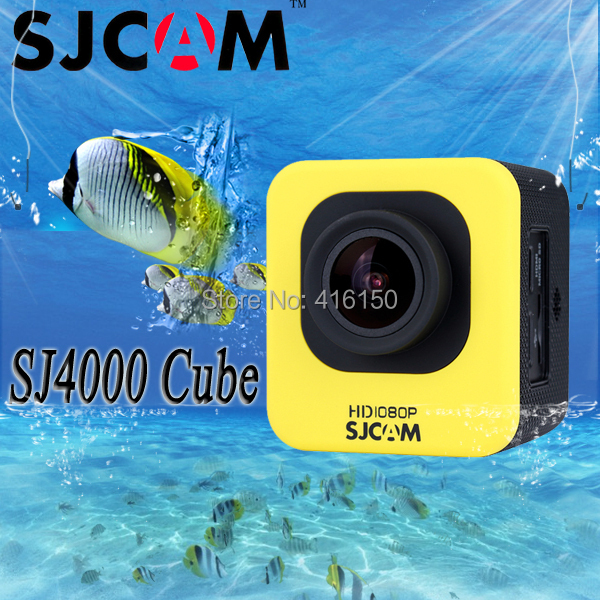 10pcs/lot Original SJCAM SJ4000 M10 Cube Mini Full HD Action Camera Waterproof Sport DV Video Camera 1.5 inch Web Camera