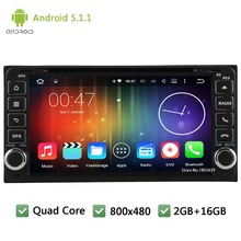 Quad core Android 5.1.1 2Din WIFI DAB+ Car DVD player GPS Stereo Radio For TOYOTA RAV4/Camry/Corolla/Vitz/Echo/VIOS/HILUX/Terios