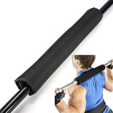 Excellent quality Barbell Pad Gel Supports Neck Shoulder Squat Bar Weight Lifting Pull Up Gripper 37.5cm*19.2cm