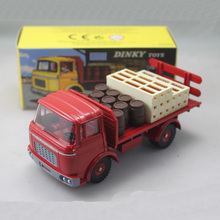 1:43 Dinky toys 588 PLATEAU BRASSEUR BERLIET GAK Camion Kronenbourg Red