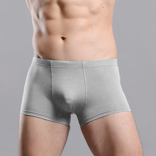 SALE! Lowest Price! Modal underpants mens big sizes brand new Comfortable breathable elastic fashion men underwear plus