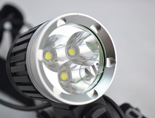 Free Shipping 3800LM 3xCREE XML XM L T6 LED Bicycle Bike Head Light Lamp 1x8 4v
