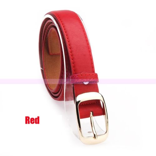 Free Shipping Retro Durable Women Lady Paint Leather Alloy Studded Buckle Belts 2015 New Arrival Promotion
