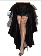 plus size petticoat free shipping Gothic Victorian Steampunk Burlesque Taffeta Lace Bustle Prom Wedding Skirt S-6XL