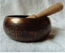 Collectibles Tibetan Buddhist Singing Bowl free shipping