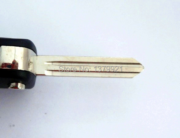 Replace 3 Button Flip Key Shell for KIA K2 K5 Remote Case Fob key Uncut 