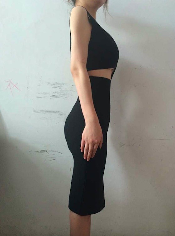 2015-new-sexy-fashion-good-quality-women-summer-black-cut-out-bandage-dress-Evening-Party-Dress (1)