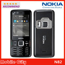Unlocked Original phone Nokia N82 GSM WCDMA cell phones WIFI GPS Bluetooth 5MP Camera Phone