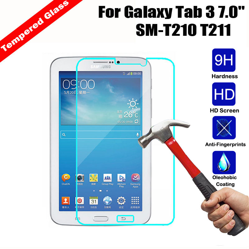 2Pcs Tempered Glass Screen Protector Protective for Lenovo Tab3 8.0 TB3-850F M L 
