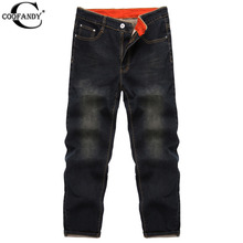 COOFANDY 2016 New Men Fashion Mid Waist Zip Fly 5 Pockets Regular Fit Jeans Denim Black Blue Slim Straight Washed Mens Jeans