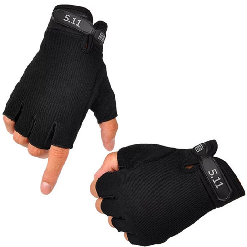 2015 Men Sports Fitness Gloves Outdoor bicycle Gloves Half Finger Gloves Gym Exercise Training Gloves Guantes