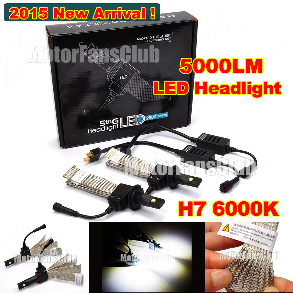 40 W 5000LM H7 Cree               6000 K