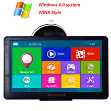 7 inch Car GPS Navigation Capacitive screen FM Built in 8GB 256M WinCE 6 0 Map