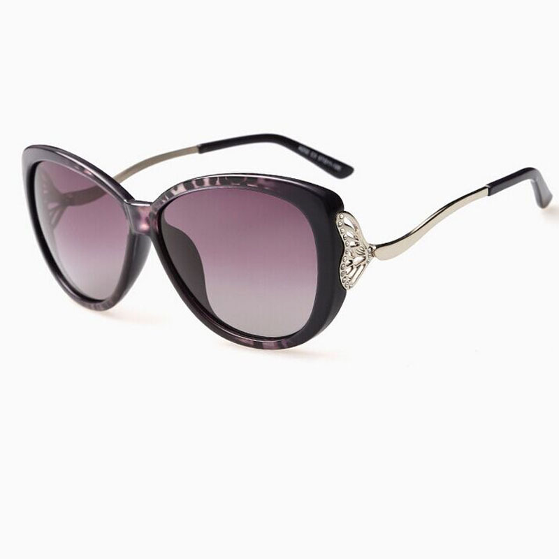 New-cat-eye-sunglasses-woman-brown-frame-with-brown-lenses ...