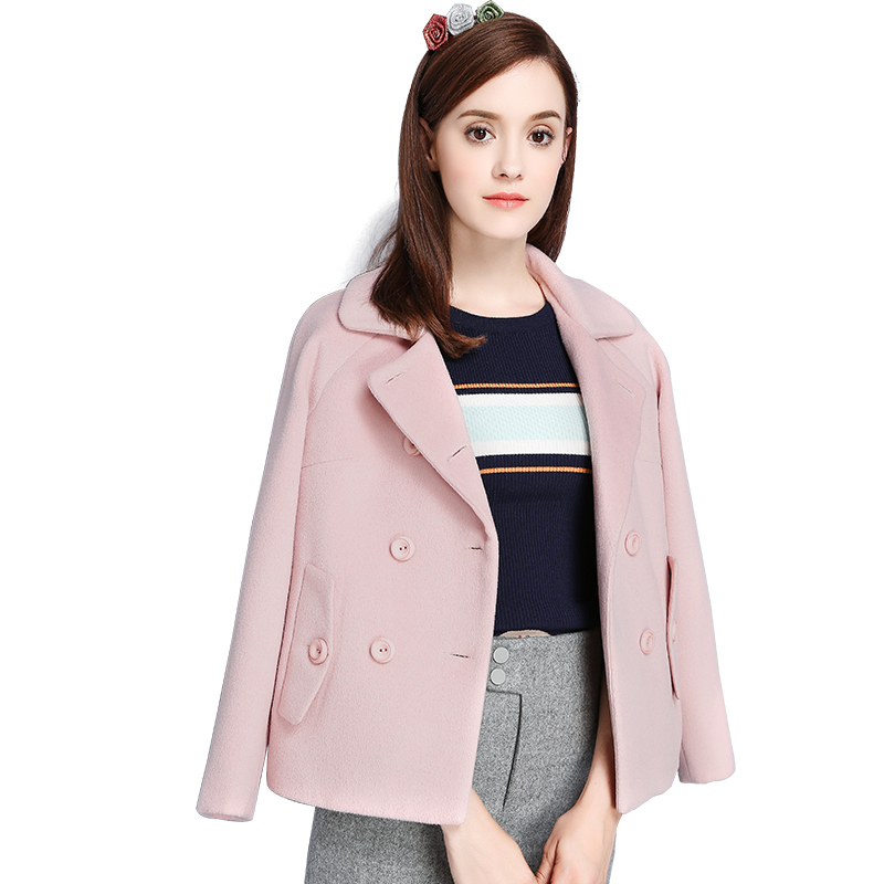 Popular Pink Wool CoatBuy Cheap Pink Wool Coat lots from China Pink