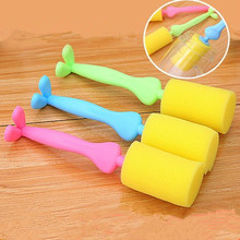 Kitchen Accessories Mr Gentleman Wash Cup Brush Sponge Head Professional Cleaning Brush Brush Cleaner For Galss Bottle