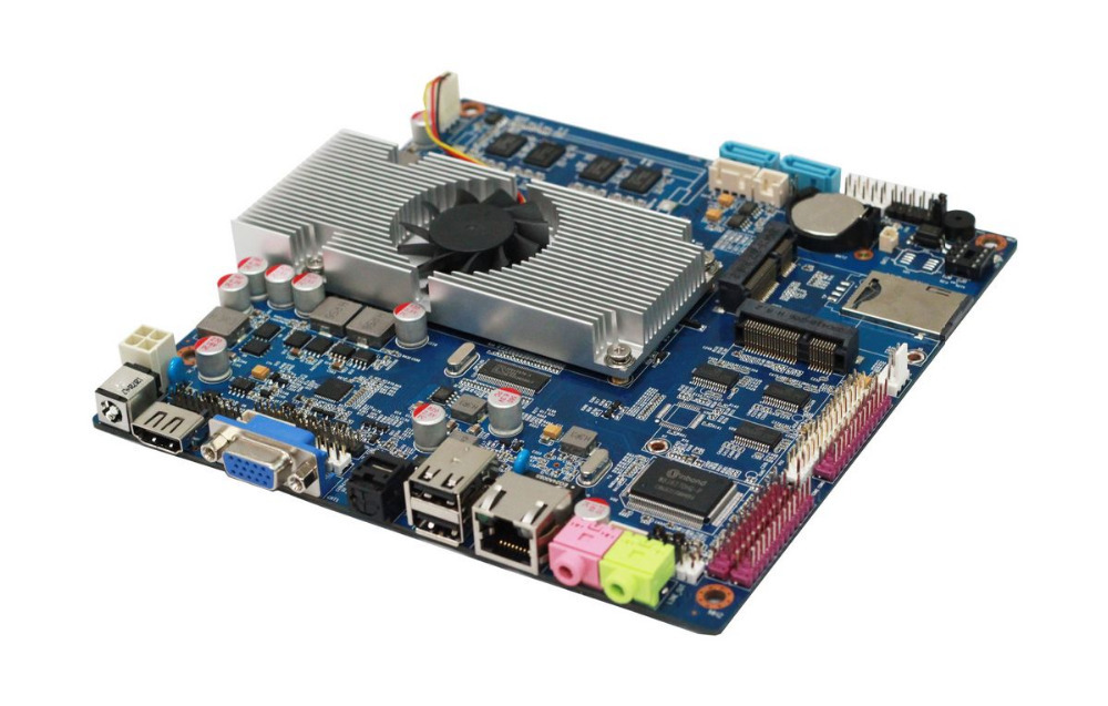 Mini ITX Industrial Motherboard wtih Intel Atom Dual Core N2800 Processor