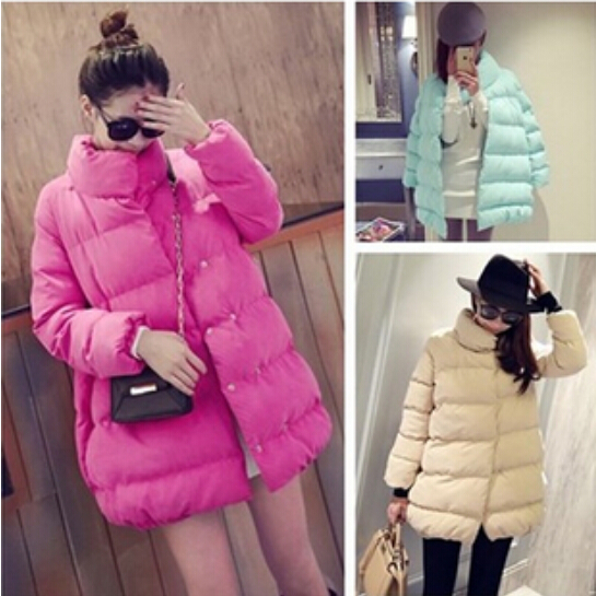 2015 new fashion winter jackets for pregnant women maternity full warm solid A stype women coats down parkas