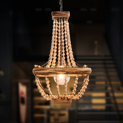 Online Kaufen Großhandel holz perlen kronleuchter aus China holz perlen