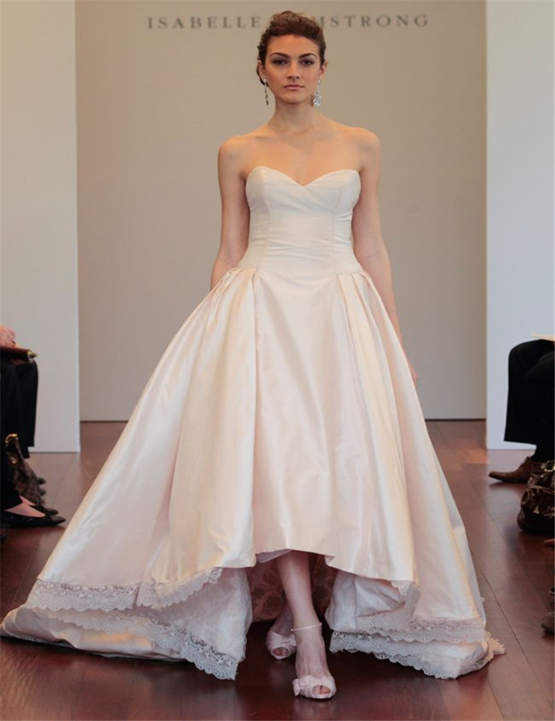 Cheap Wedding Dresses Short Front Long Back