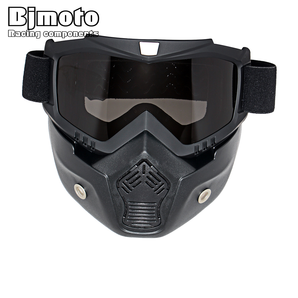 Motocross Goggles Glasses font b Face b font Dust font b Mask b font With Detachable