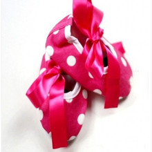 Girl Baby Infant Bow Rope Tie Dot Zebra Damask Silk Crib Shoes 0 18M