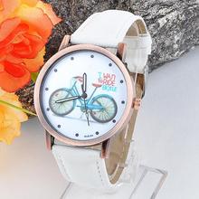 New Arrive Bike Design Casual watch Women men sports Fashion Quartz Wrist watches