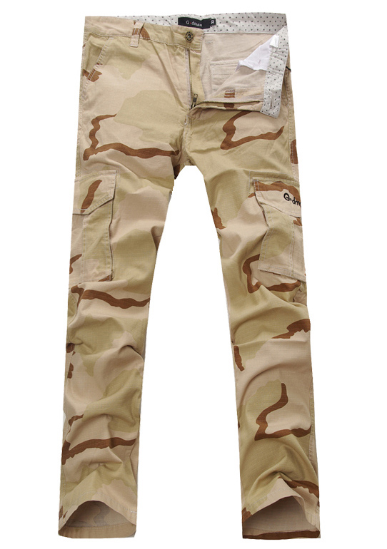 men's camouflage fleece pants