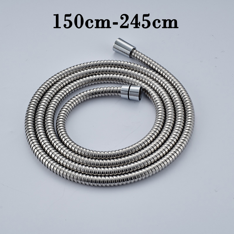 Promotion Wholesale and Retail 150cm/245cm Shower Hose Bathroom Faucet Pipe Chrome Finish