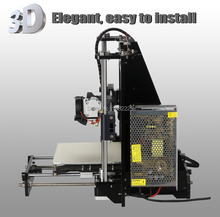 High Precision Reprap Prusa i3 DIY 3d Printer kit with 2 Roll Filament 8GB SD card+LCD for Free