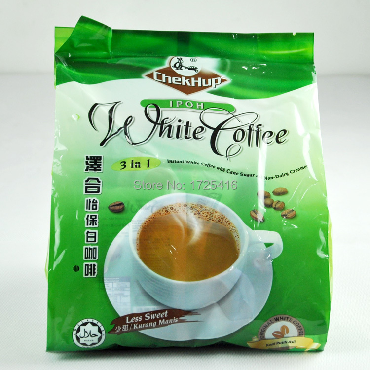 Ipoh White Coffee co Chak Malaysia triple sugar imported instant coffee 525g bag free shipping