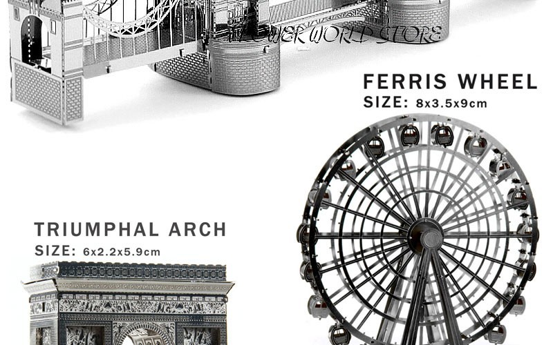 New Creative Great Architecture 3d Puzzles 3d Metal Building Model Creative Diy Neuschwanstein Jigsaws Adult Children Gifts Toys In Model Building Kits From Toys Hobbies On