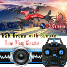 JJRC H5M Music Drones With Camera Hd Quadcopters With Speaker Hexacopter Professional Rc Dron Flying Helicopter Camera Copter