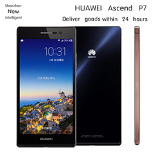 Free Gift Original Huawei Ascend P7 L00 Dual Sim 4G LTE Hisilicon 910T Quad Core smartphone 5.0″ FHD 2GB 16GB android 4.4 13MP