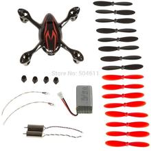 New Upgraded Hubsan H107C X4 RC Quadcopter Body Shell Black/Red Crash Pack