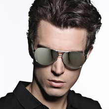 Hot 2015 Fashion Men s UV400 Polarized coating Sunglasses men Driving Aviator Mirrors Eyewear Sun Glasses